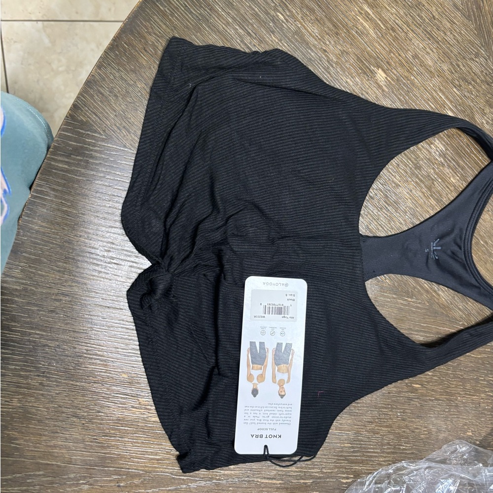 ALO Yoga Black Sports Bra
